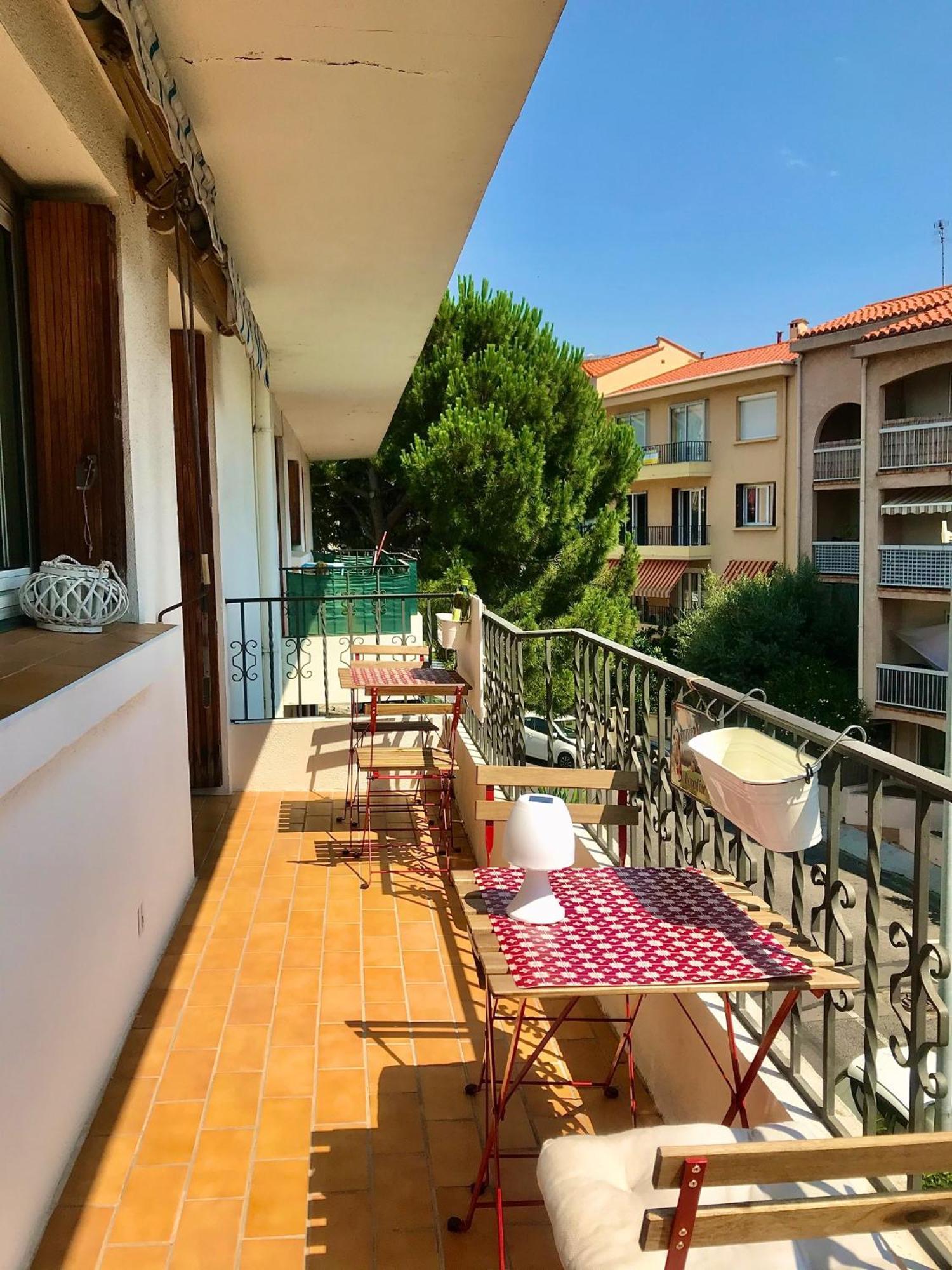 A 15Mn Des Plages, Beau Duplex A Perpignan Luaran gambar